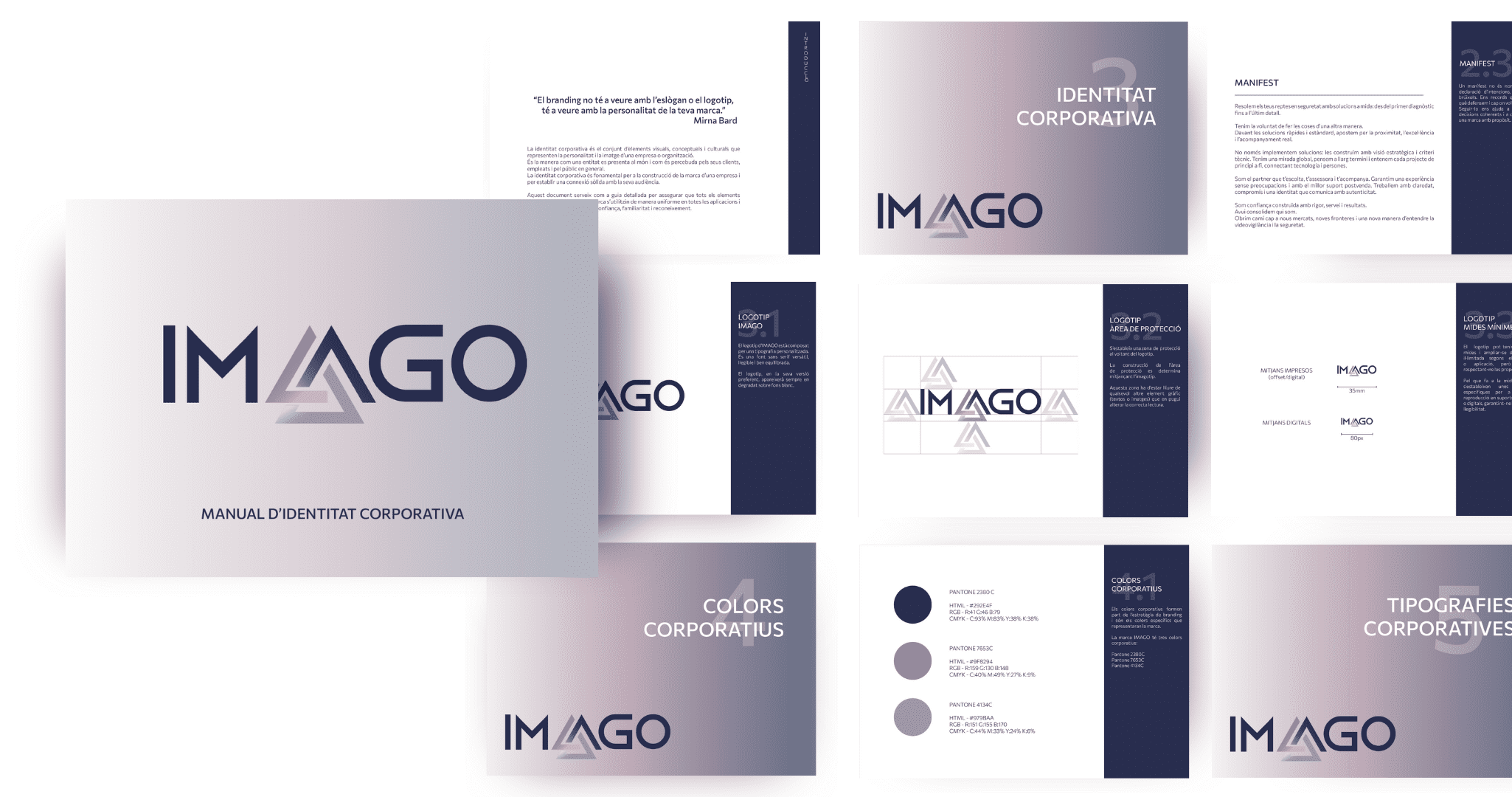 Identidad corporativa de IMAGO IP Solutions
