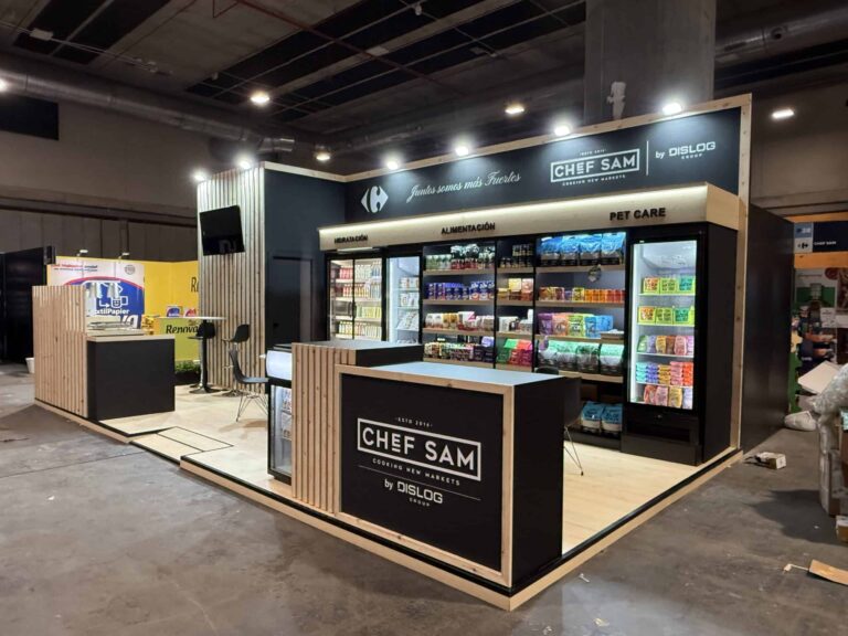 Stand de Chef Sam en Fira Barcelona