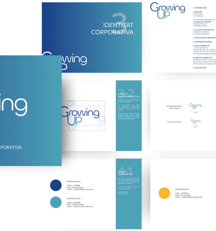 Identidad Corporativa – Growing Up