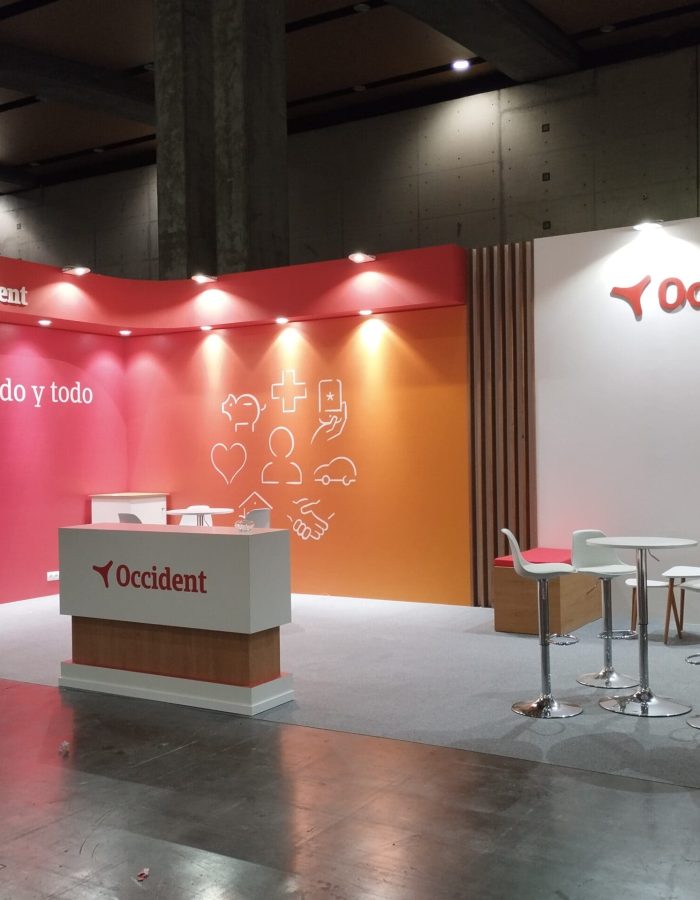 Diseño del stand de Occident en FORINVEST