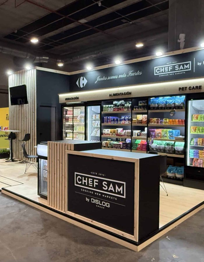 Stand de Chef Sam en Fira Barcelona